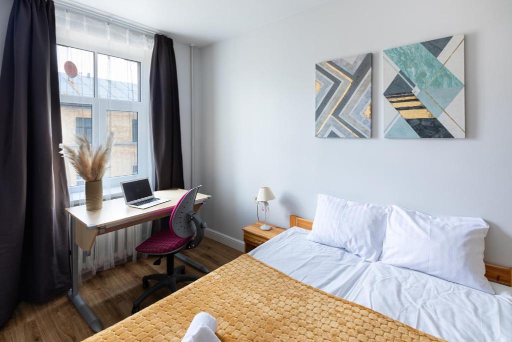 Cozy 2 Bedroom Apartment In Riga Centre Luaran gambar